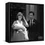 Prince Charles Princess Diana Prince William Outside Hospital After Birth, June 1982-null-Framed Stretched Canvas