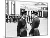 Prince Charles Receiving Pilots Wings from Air Chief Marshal Sir Denis Spotswood-null-Mounted Photographic Print