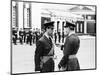 Prince Charles Receiving Pilots Wings from Air Chief Marshal Sir Denis Spotswood-null-Mounted Photographic Print