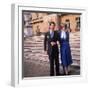 Prince Charles Son of Queen Elizabeth with His Fiancee Lady Diana Spencer February 1981-null-Framed Photographic Print