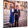 Prince Charles with His Fiancee Lady Diana Spencer After Announcing Their Engagement February 1981-null-Mounted Photographic Print