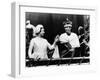 Prince Charles with His Mother Queen Elizabeth II at His Investiture at Caernarvon Castle-null-Framed Photographic Print