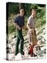 Prince Charles with Sons at Balmoral-null-Stretched Canvas