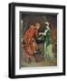 Prince Charlie's (1720-88) Farewell to Flora Macdonald (1722-90) Illustrati-George William Joy-Framed Giclee Print