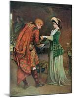 Prince Charlie's (1720-88) Farewell to Flora Macdonald (1722-90) Illustrati-George William Joy-Mounted Giclee Print