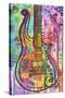 Prince Cloud Guitar, Guitars, Music, String Instruments, Musicians, Pop Art, Drips, Colorful, Rock-Russo Dean-Stretched Canvas