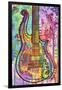 Prince Cloud Guitar, Guitars, Music, String Instruments, Musicians, Pop Art, Drips, Colorful, Rock-Russo Dean-Framed Giclee Print