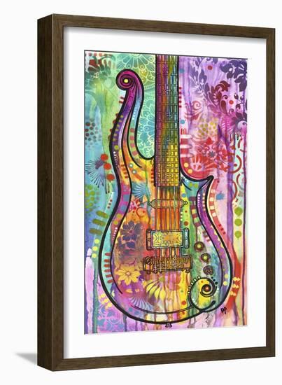Prince Cloud Guitar, Guitars, Music, String Instruments, Musicians, Pop Art, Drips, Colorful, Rock-Russo Dean-Framed Giclee Print