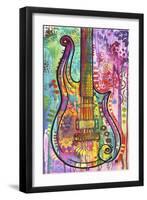 Prince Cloud Guitar, Guitars, Music, String Instruments, Musicians, Pop Art, Drips, Colorful, Rock-Russo Dean-Framed Giclee Print