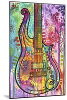 Prince Cloud Guitar, Guitars, Music, String Instruments, Musicians, Pop Art, Drips, Colorful, Rock-Russo Dean-Mounted Giclee Print