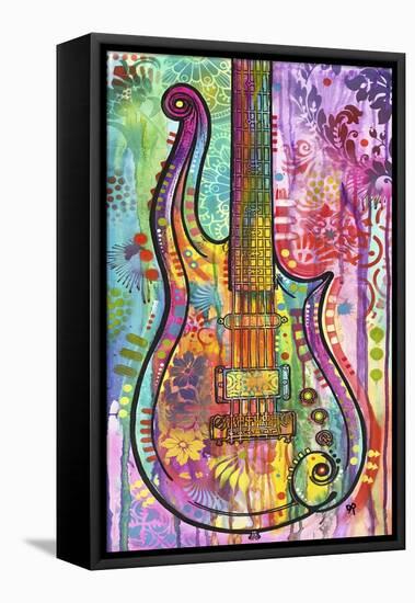 Prince Cloud Guitar, Guitars, Music, String Instruments, Musicians, Pop Art, Drips, Colorful, Rock-Russo Dean-Framed Stretched Canvas