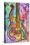 Prince Cloud Guitar, Guitars, Music, String Instruments, Musicians, Pop Art, Drips, Colorful, Rock-Russo Dean-Stretched Canvas