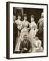Prince Edward and Alexandra of Denmark's Five Children 1891-null-Framed Photographic Print