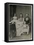 Prince Edward and Alexandra of Denmark's Three Eldest Children-null-Framed Stretched Canvas