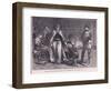 Prince Edward Introducing Ad Am Gourdon to the Queen Ad 1270-Walter Paget-Framed Giclee Print