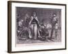 Prince Edward Introducing Ad Am Gourdon to the Queen Ad 1270-Walter Paget-Framed Giclee Print