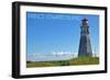 Prince Edward Island - Cape Jourimain Lighthouse and Bridge-Lantern Press-Framed Art Print