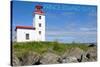 Prince Edward Island - Caribou Lighthouse-Lantern Press-Stretched Canvas