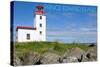 Prince Edward Island - Caribou Lighthouse-Lantern Press-Stretched Canvas