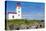 Prince Edward Island - Caribou Lighthouse-Lantern Press-Stretched Canvas