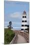 Prince Edward Island - Cedar Dunes Lighthouse-Lantern Press-Mounted Art Print