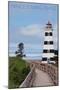 Prince Edward Island - Cedar Dunes Lighthouse-Lantern Press-Mounted Art Print