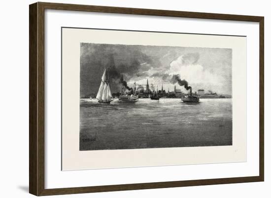 Prince Edward Island, Charlottetown, Canada, Nineteenth Century-null-Framed Giclee Print