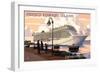 Prince Edward Island - Charlottetown Cruise Ship-Lantern Press-Framed Art Print