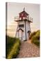 Prince Edward Island - Covehead Lighthouse and Dune-Lantern Press-Stretched Canvas