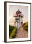 Prince Edward Island - Covehead Lighthouse and Dune-Lantern Press-Framed Art Print