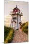 Prince Edward Island - Covehead Lighthouse and Dune-Lantern Press-Mounted Art Print