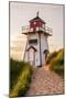 Prince Edward Island - Covehead Lighthouse and Dune-Lantern Press-Mounted Art Print