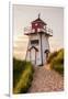 Prince Edward Island - Covehead Lighthouse and Dune-Lantern Press-Framed Art Print