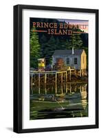 Prince Edward Island - Lobster Shack-Lantern Press-Framed Art Print