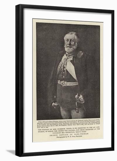 Prince Edward of Saxe-Weimar-null-Framed Giclee Print