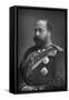 Prince Edward of Wales, the Future King Edward VII of Great Britain (1841-191), 1890-W&d Downey-Framed Stretched Canvas