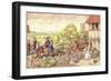 Prince Edward Riding from Ludlow to London-Pat Nicolle-Framed Giclee Print