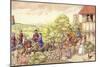 Prince Edward Riding from Ludlow to London-Pat Nicolle-Mounted Giclee Print