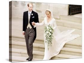 Prince Edward Royal Wedding to Sophie Rhys-Jones-null-Stretched Canvas