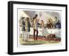 Prince Edward serves John of Artois at table after having defeated him at Poitiers, 1356 (1864)-James William Edmund Doyle-Framed Giclee Print