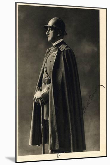 Prince Emanuele Filiberto, Duke of Aosta-null-Mounted Photographic Print