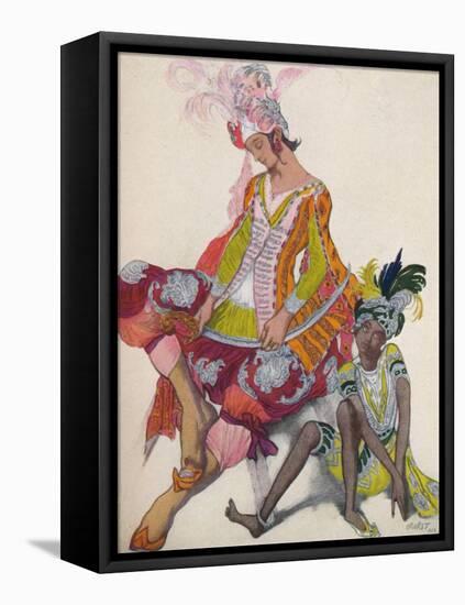 'Prince Et Esclave Revant', 1922, (1923)-Leon Bakst-Framed Stretched Canvas