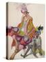 'Prince Et Esclave Revant', 1922, (1923)-Leon Bakst-Stretched Canvas