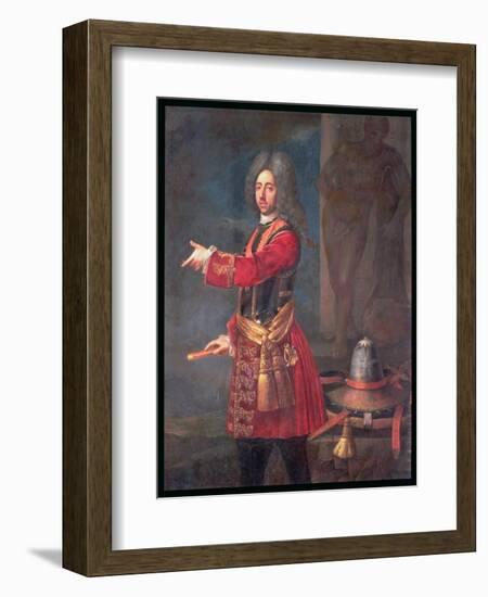 Prince Eugene of Savoy (1663-1736)-null-Framed Giclee Print