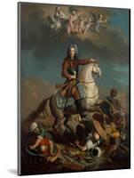 Prince Eugene of Savoy as the Conqueror of the Turks, C.1701-50-German School-Mounted Giclee Print