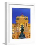 Prince Eugene Statue, Hofburg Palace Exterior, Vienna, Austria-Neil Farrin-Framed Photographic Print