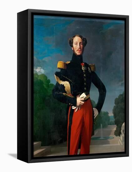 Prince Ferdinand Philippe, Duke of Orléans (1810-184)-Jean-Auguste-Dominique Ingres-Framed Stretched Canvas