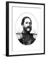 Prince Frederick Charles (1828-188), Duke of Augustenborg, 19th Century-null-Framed Giclee Print