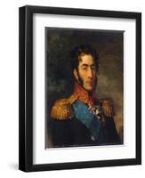 Prince General Pyotr Ivanovich Bagration, Russian Soldier, 1820-George Dawe-Framed Giclee Print