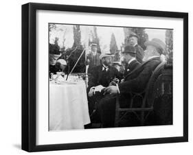 Prince George (1865-193), the Future King George V, Corfu, Greece, 1908-null-Framed Giclee Print